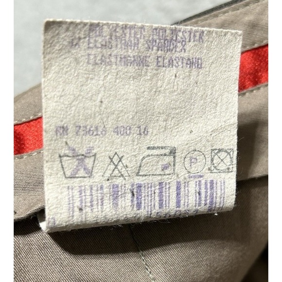 Hugo‎ Boss Virgin Wool Blend Pinstripe Dress Pants Pleated Gray 36x30 - Picture 12 of 14